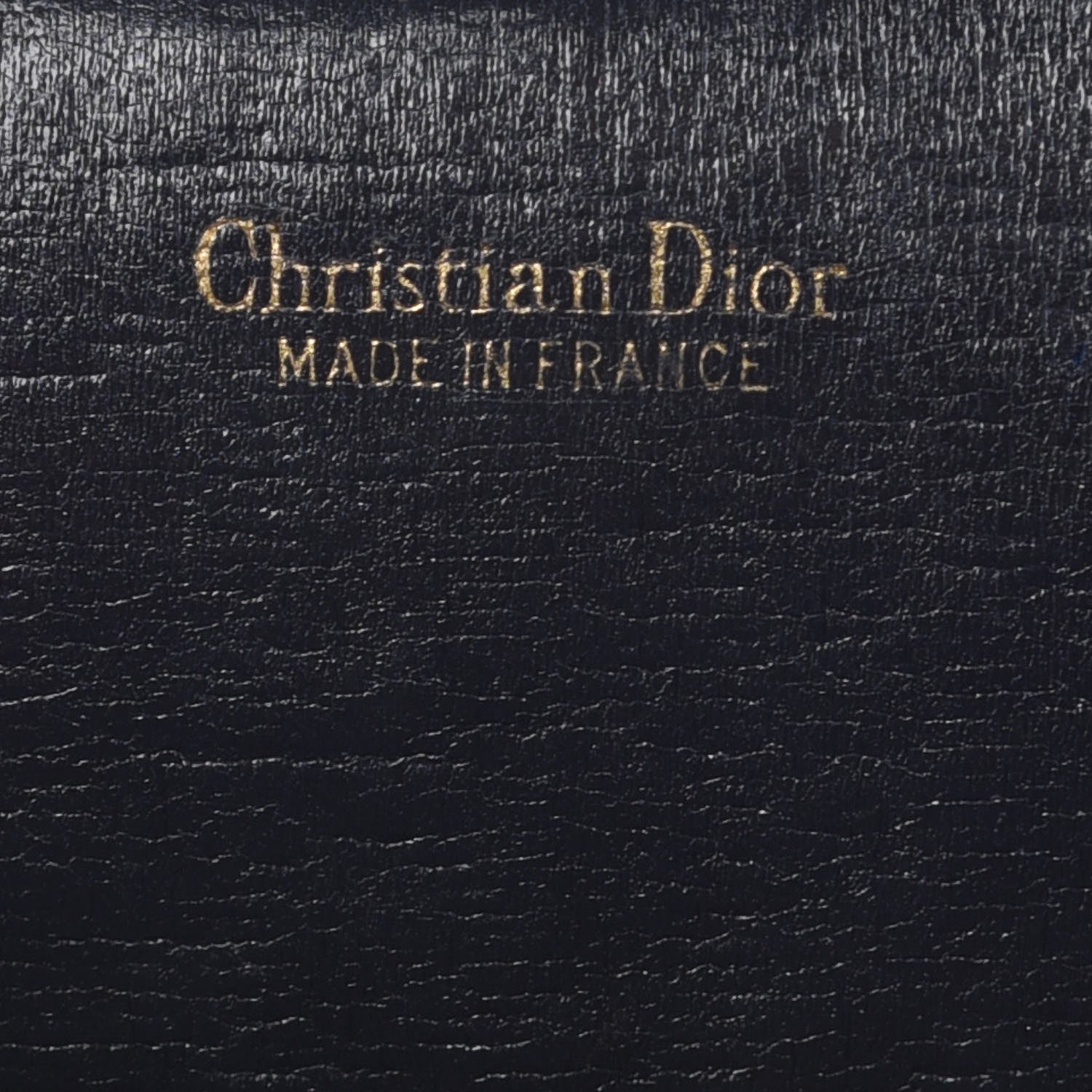 Christian Dior Monogram Clutch Navy Blue 8 of 8