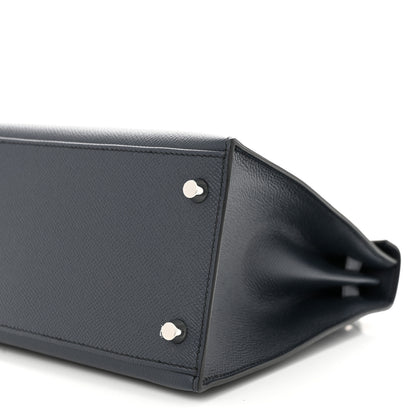 Hermes Epsom Kelly Sellier 28 Bleu Indigo 10 of 11