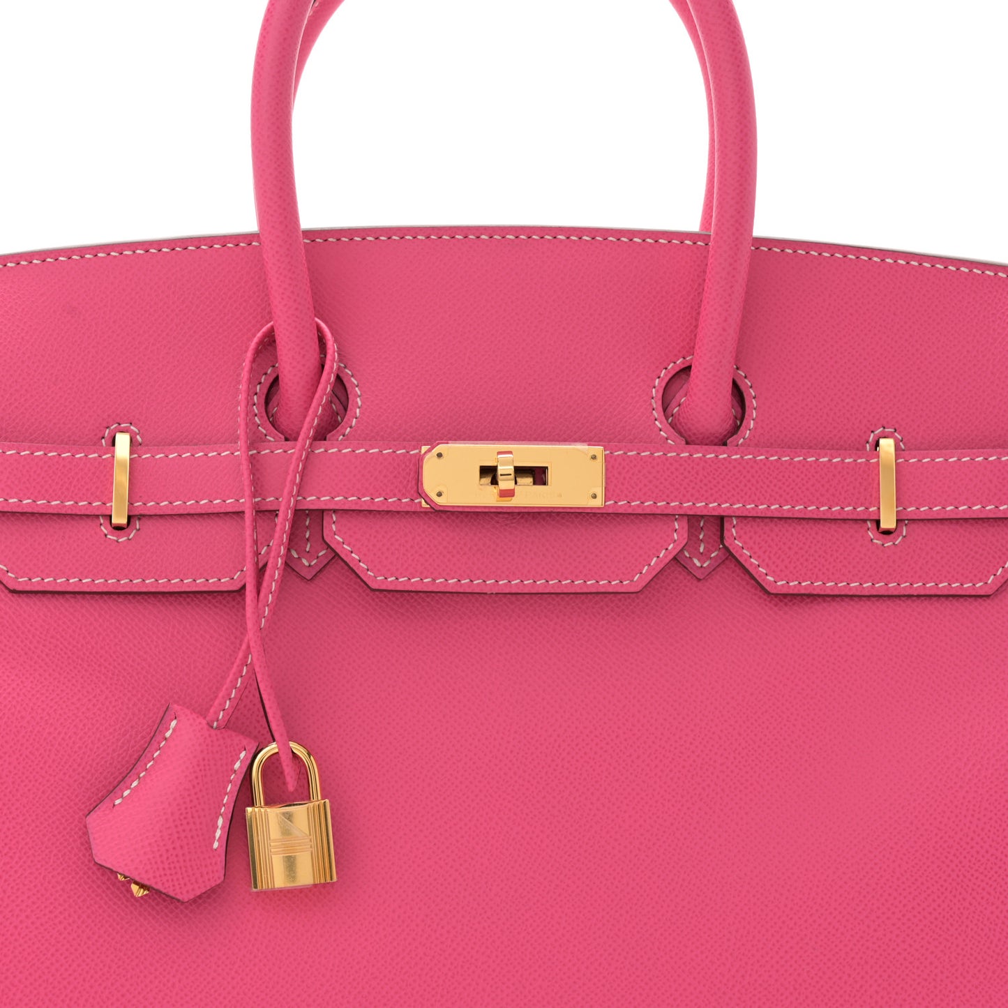 Epsom Birkin 35 Rose Tyrien