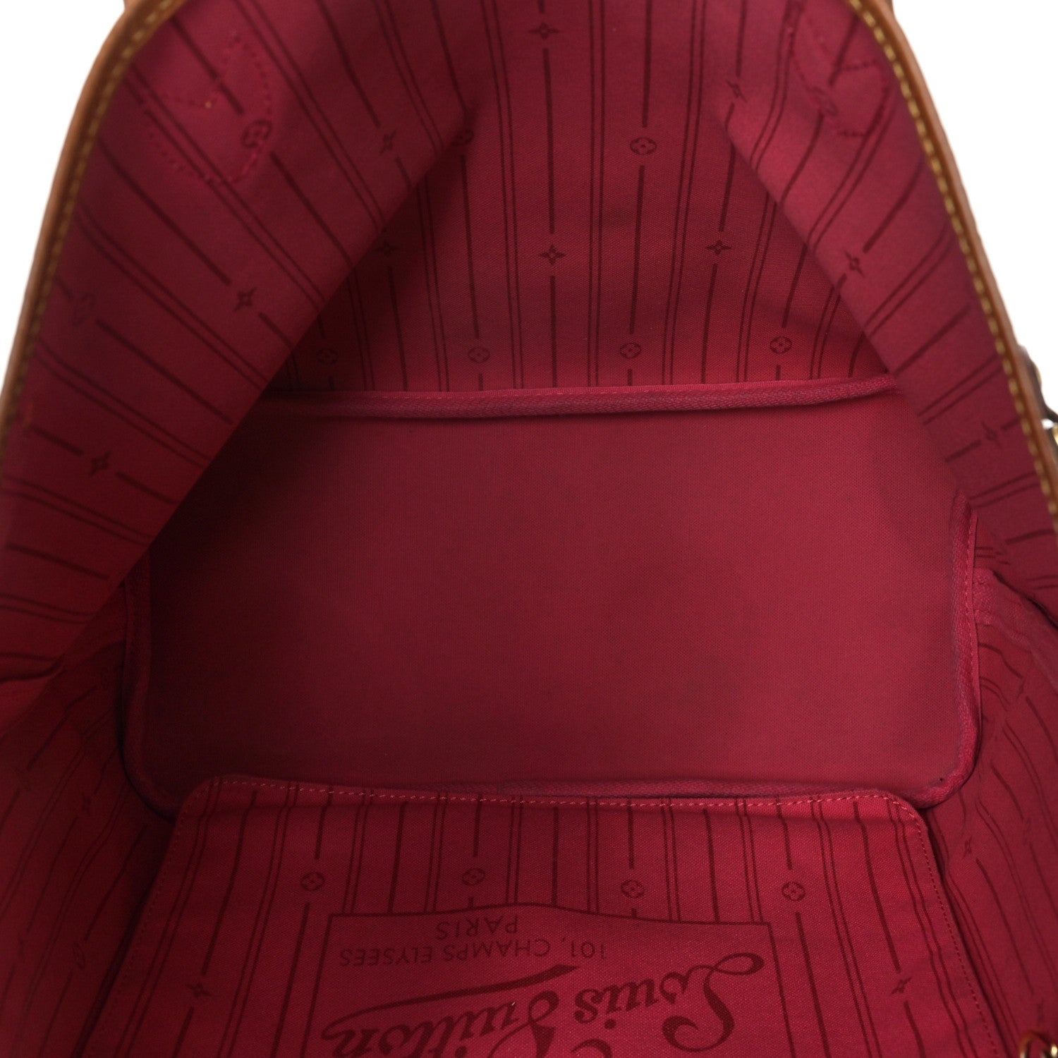 Louis Vuitton Monogram My LV Heritage Neverfull MM Fuchsia White 4 of 11