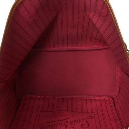 Louis Vuitton Monogram My LV Heritage Neverfull MM Fuchsia White 4 of 11