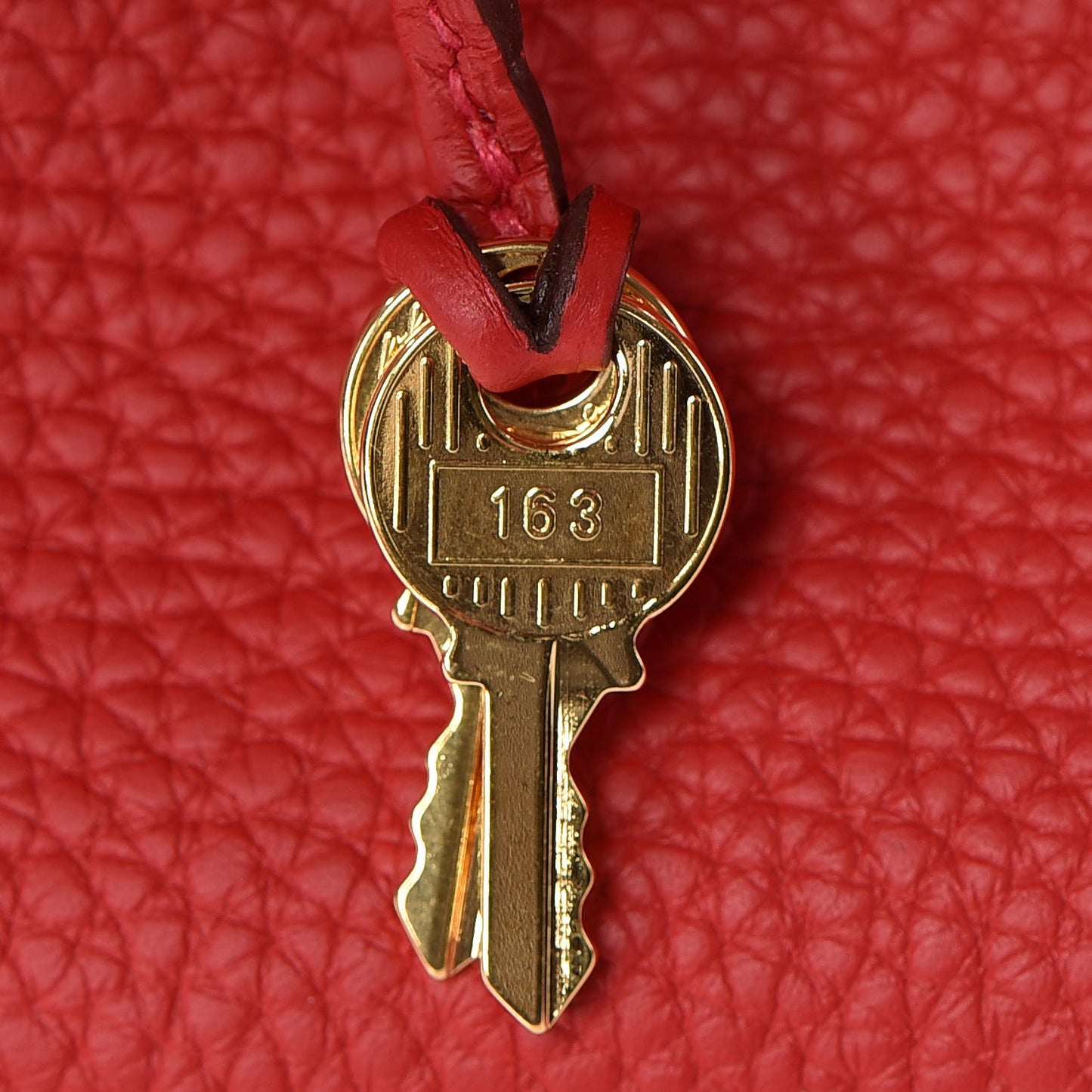 Togo Birkin 35 Rouge Casaque