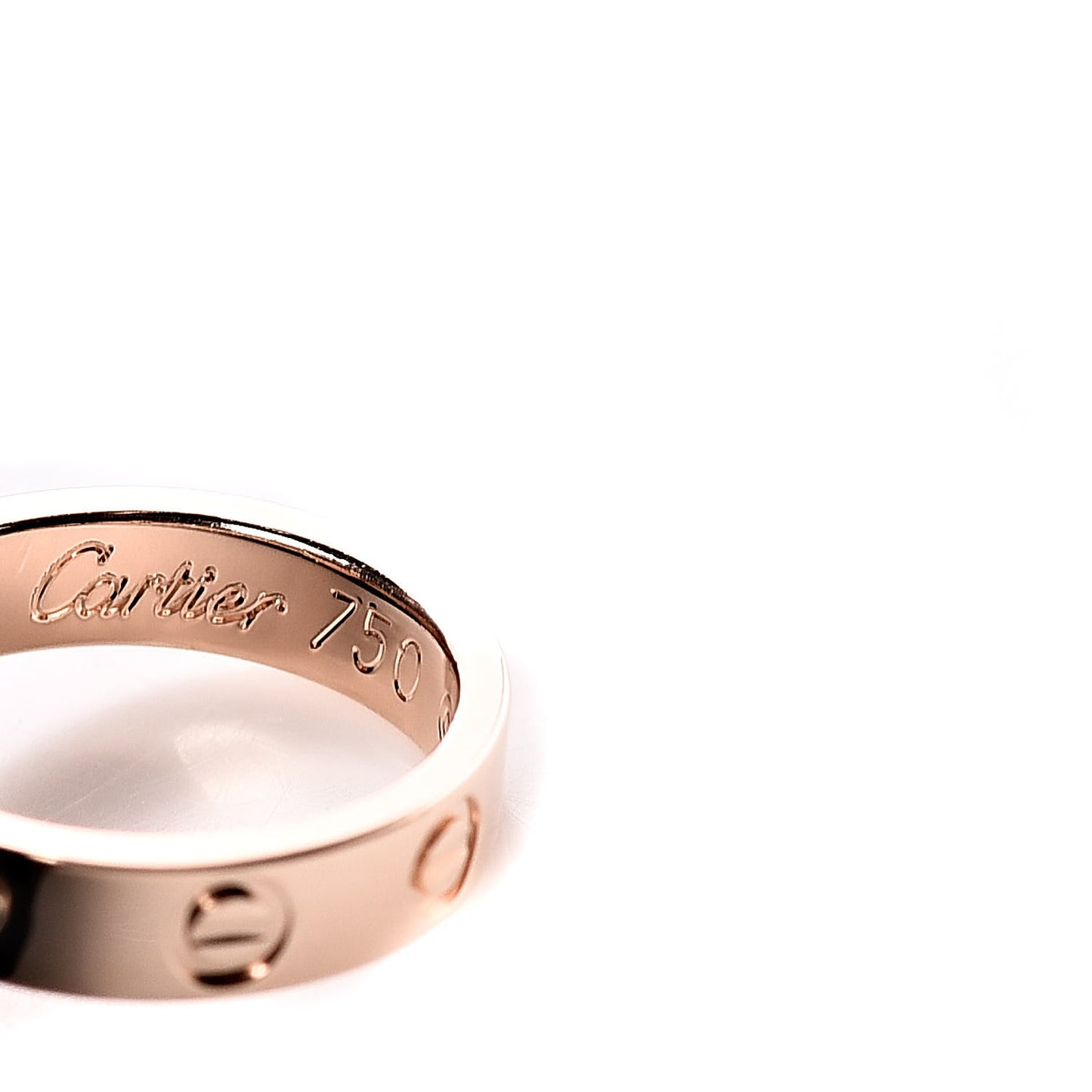 18K Pink Gold Interlocking LOVE Bracelet