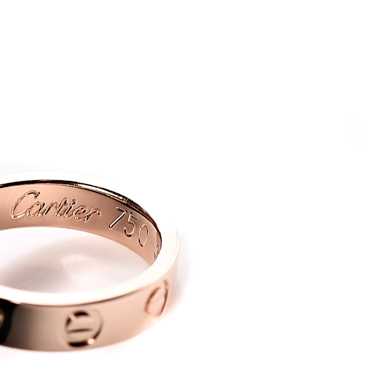 Cartier 18K Pink Gold Interlocking LOVE Bracelet 6 of 8