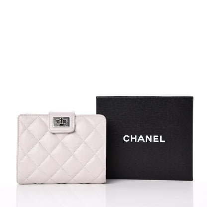Chanel Calfskin Reissue Compact Wallet Grey 10 of 10