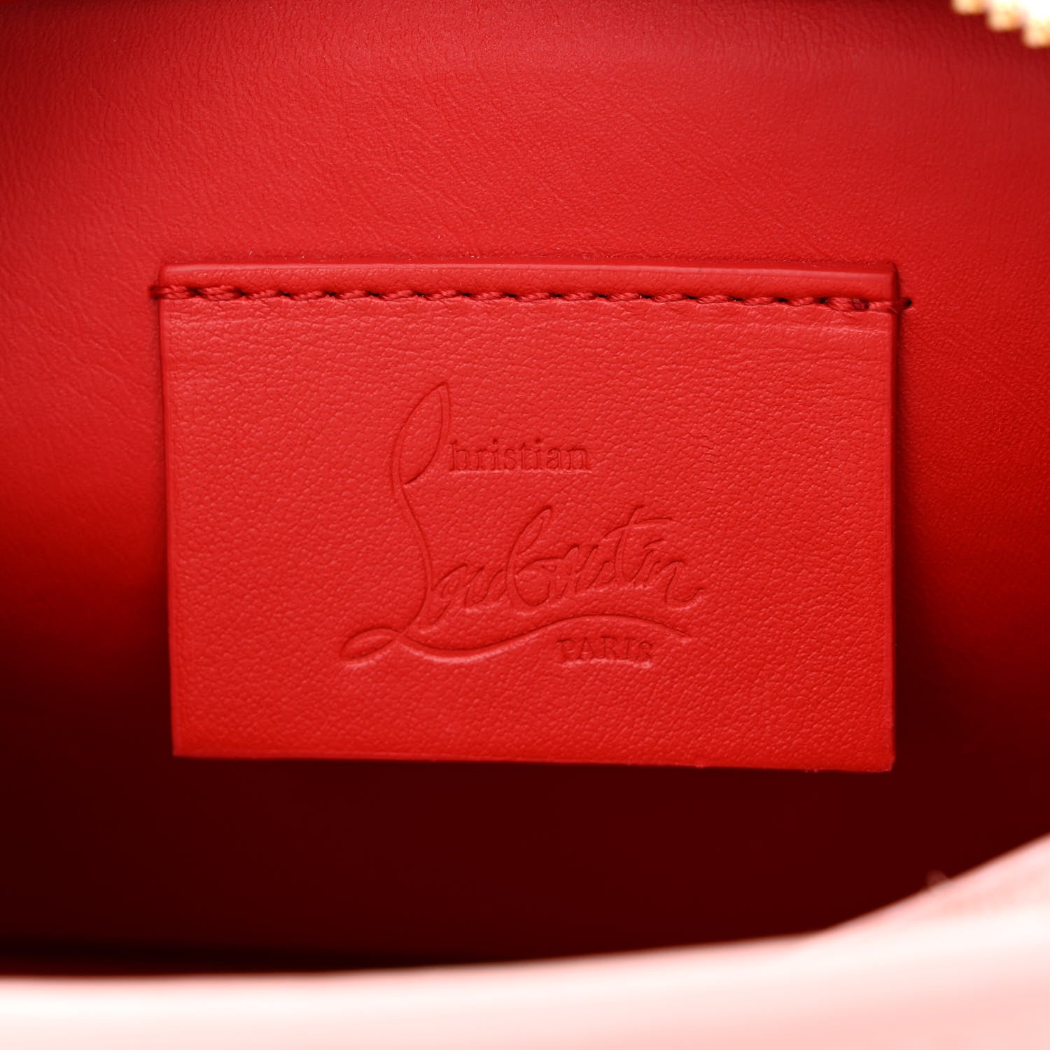 Christian Louboutin Calfskin Small Radioloubi Rosy 6 of 9