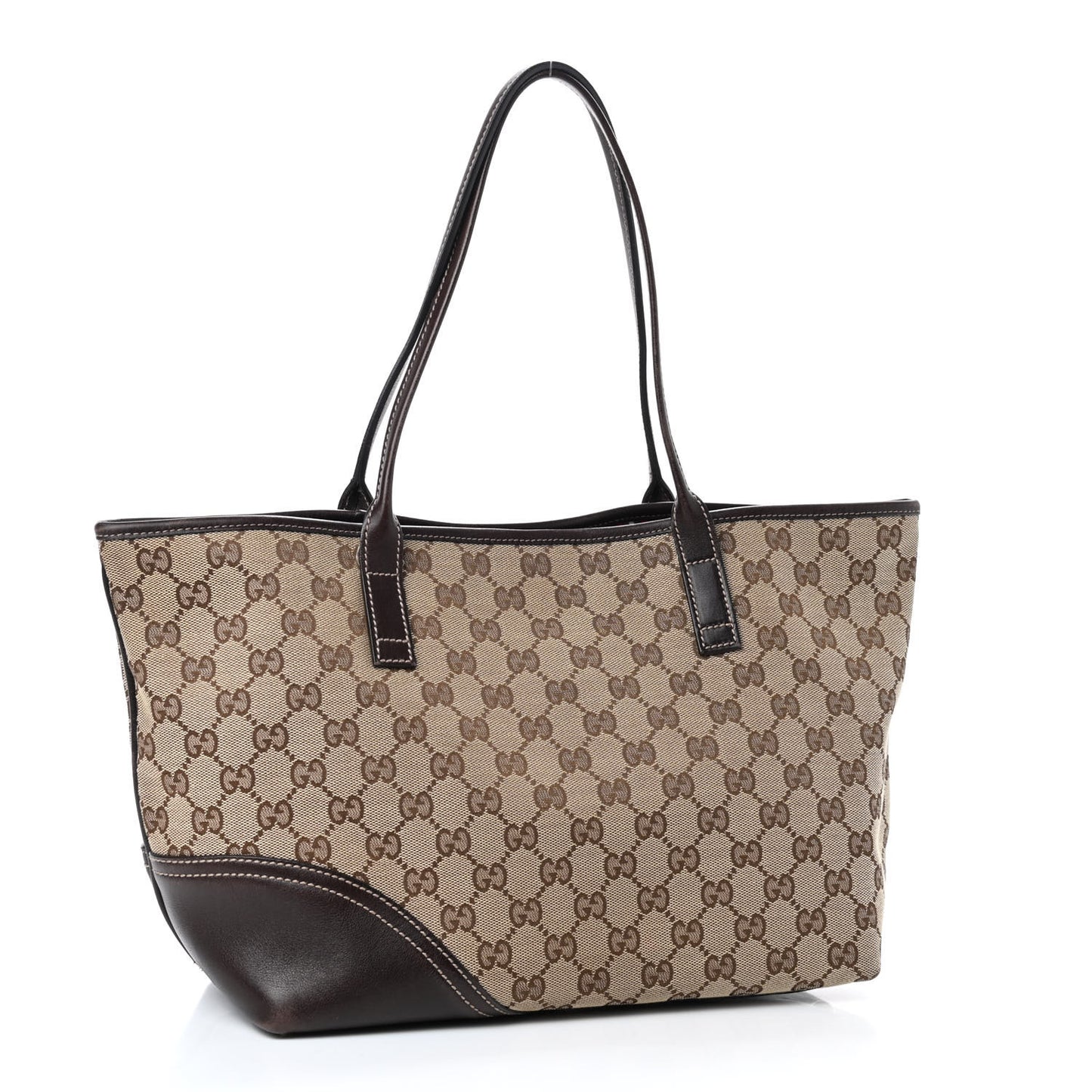 Monogram Medium New Britt Tote Brown