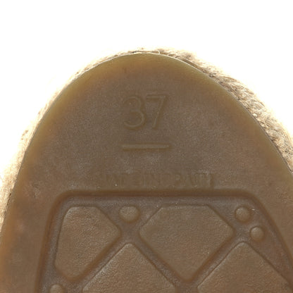 Chanel Denim CC Espadrilles 37 Blue Black 8 of 10