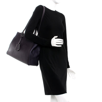 Fendi Vitello Elite Regular 2Jours Tote Ametista 2 of 11