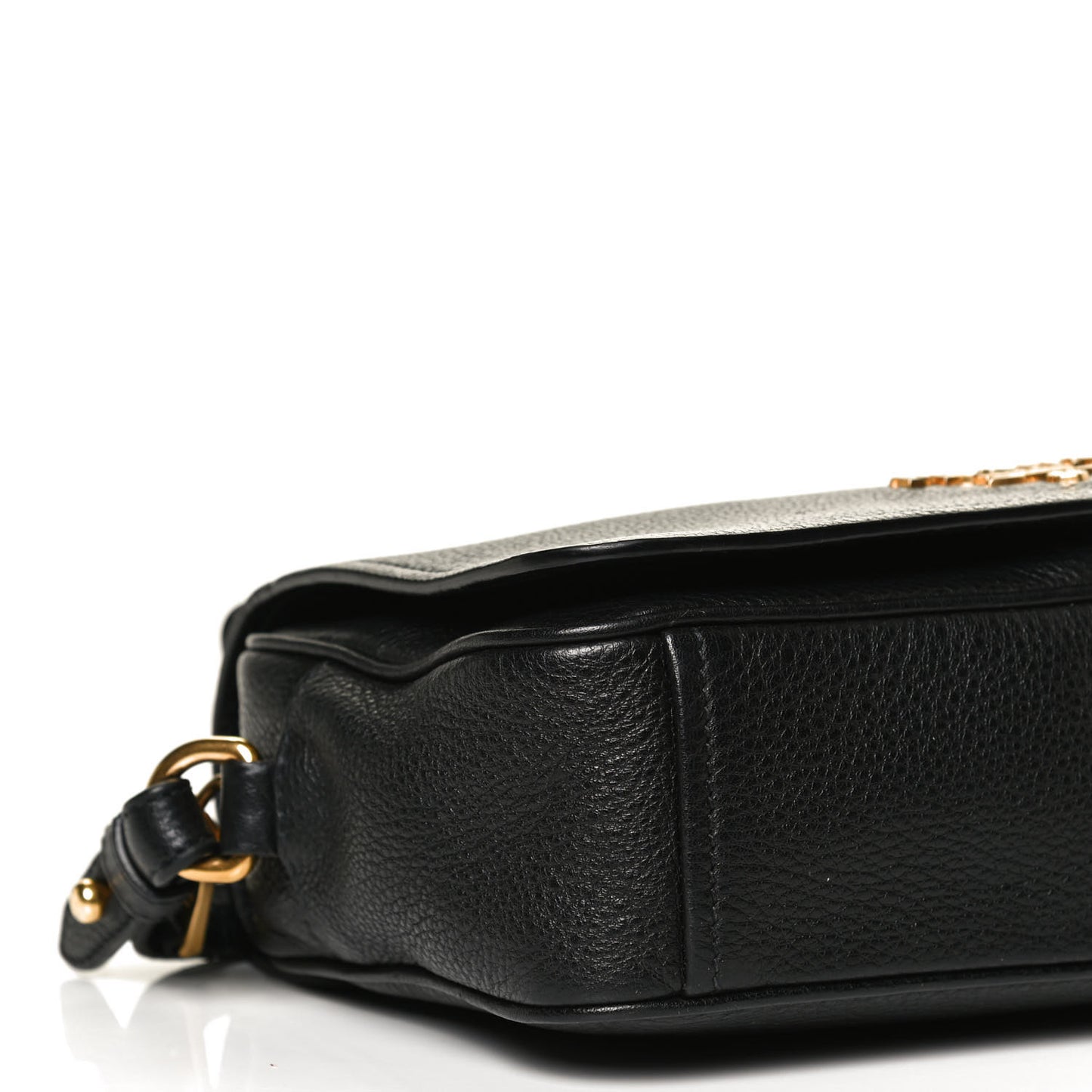 Vitello Phenix Crossbody Bag Black