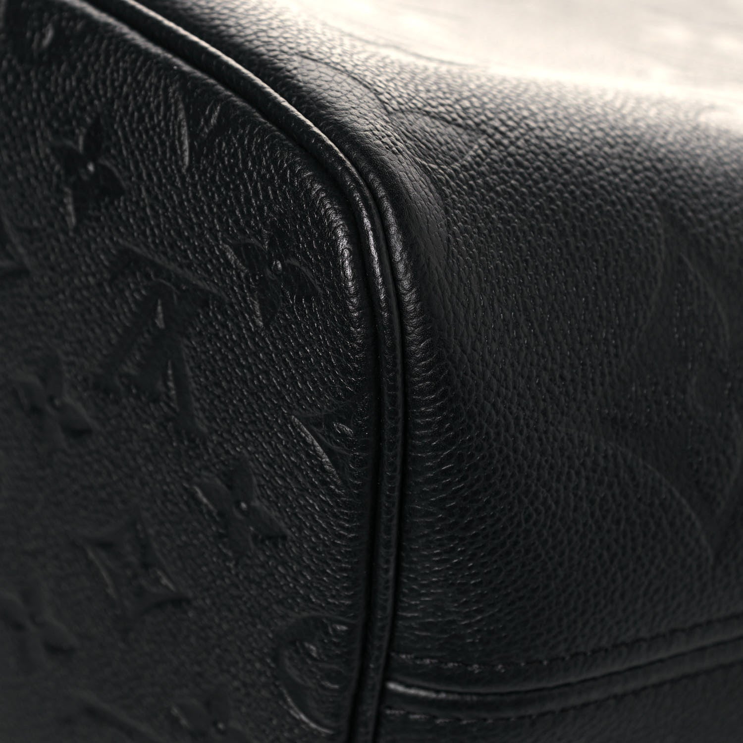 Louis Vuitton Empreinte Monogram Giant Neverfull MM Black 10 of 10