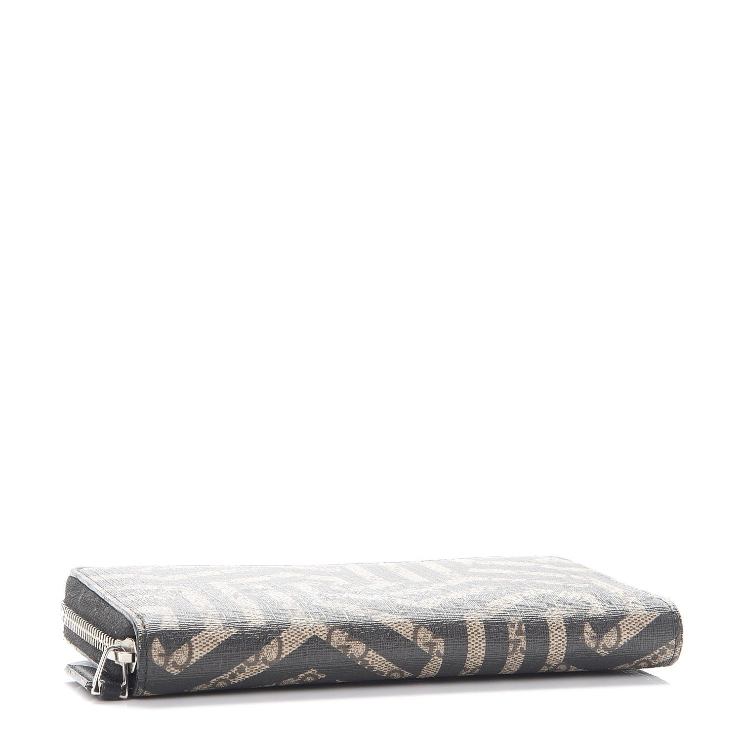 Gucci GG Supreme Monogram Caleido Zip Around Wallet Black 4 of 8