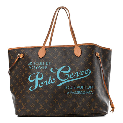 Louis Vuitton Monogram Articles de Voyage Ikat Porto Cervo Neverfull GM 1 of 5