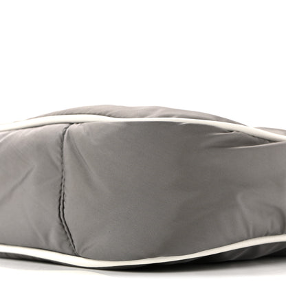 Saint Laurent Econyl Nylon Le 5 A 7 Hobo Grey 10 of 11