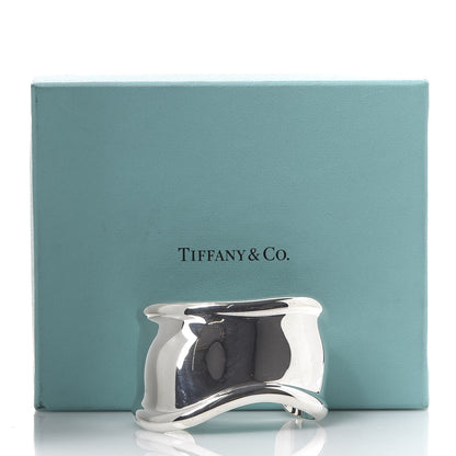 Tiffany Sterling Silver Small Elsa Peretti Right Wrist Bone Cuff Bracelet 6 of 6