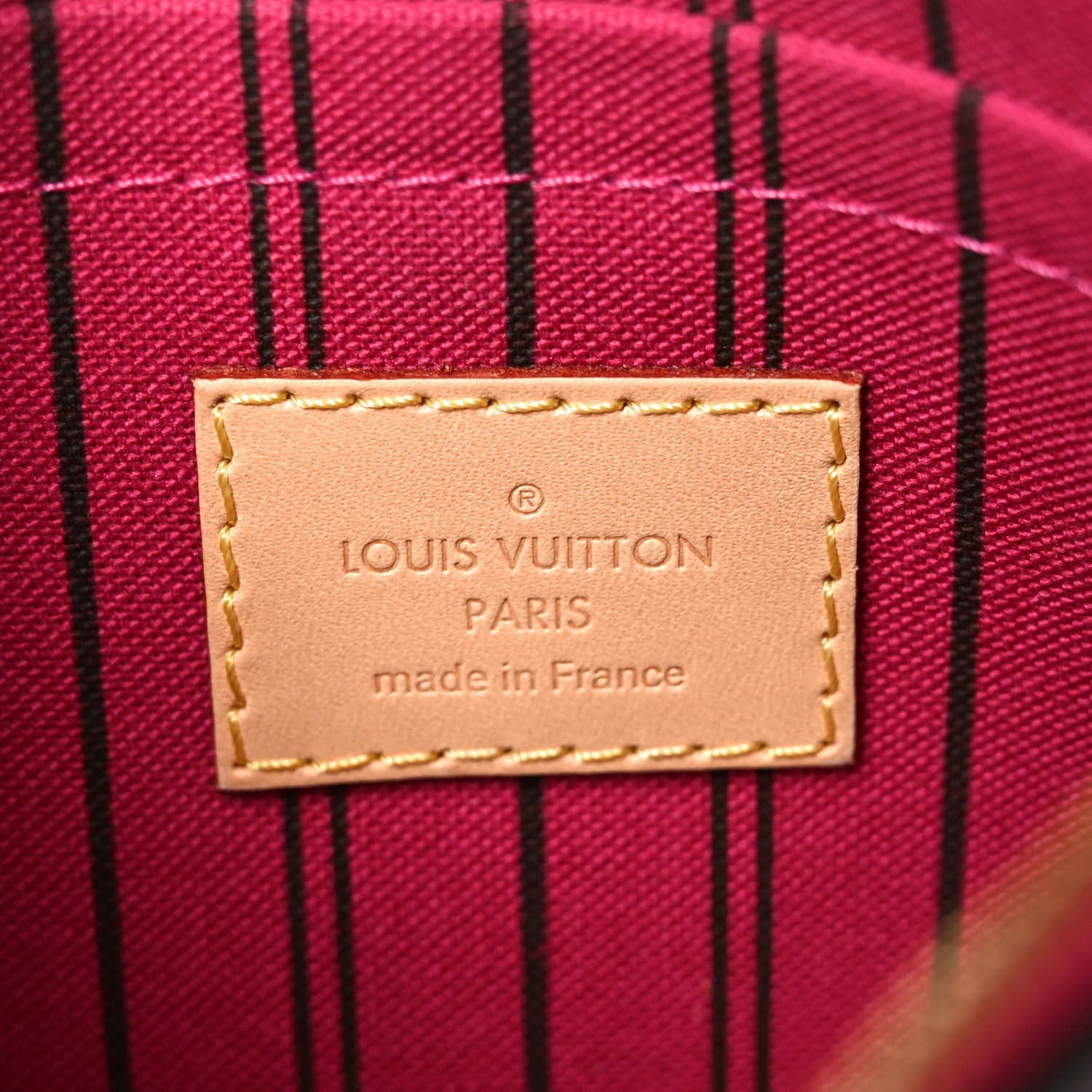 Louis Vuitton Monogram Neverfull PM Pochette Pivoine 6 of 6