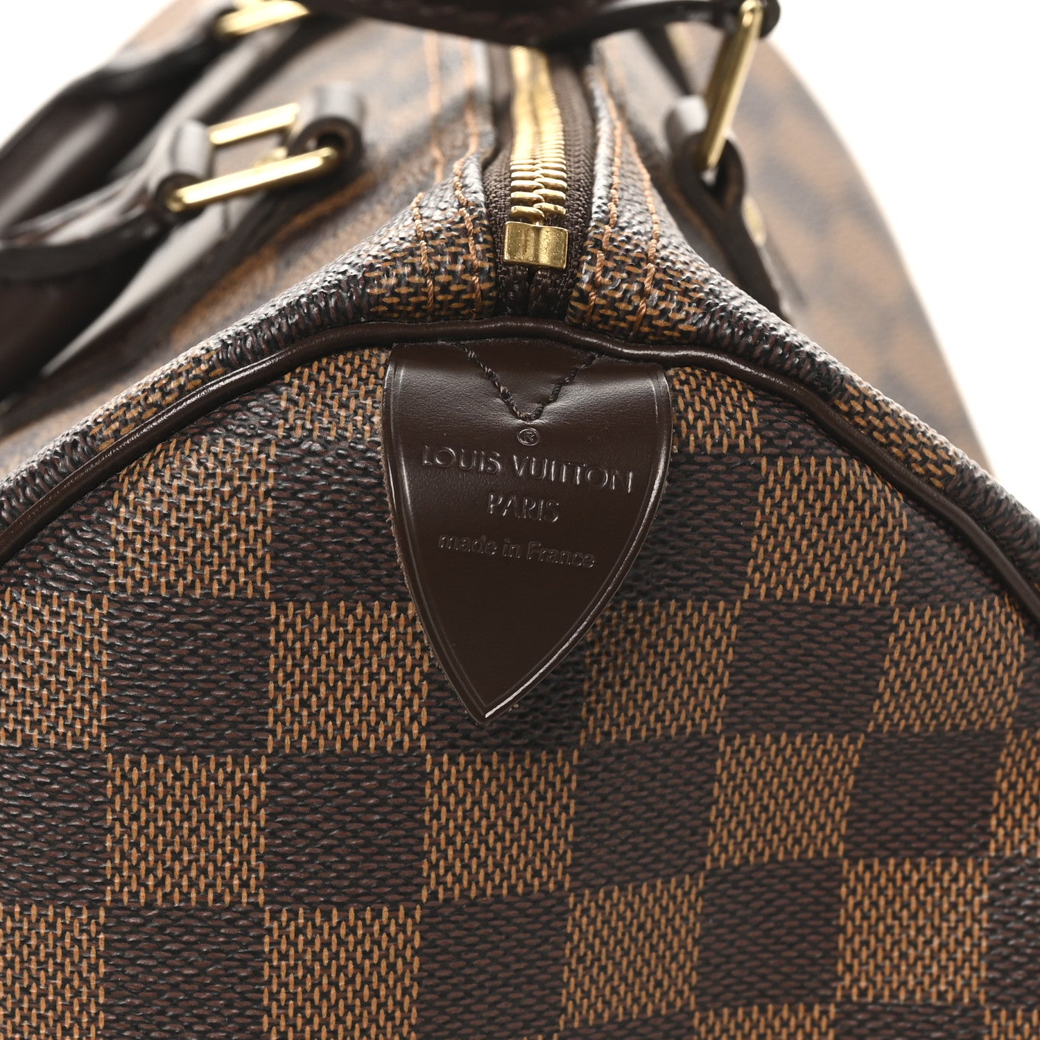 Louis Vuitton Damier Ebene Speedy 30 7 of 10