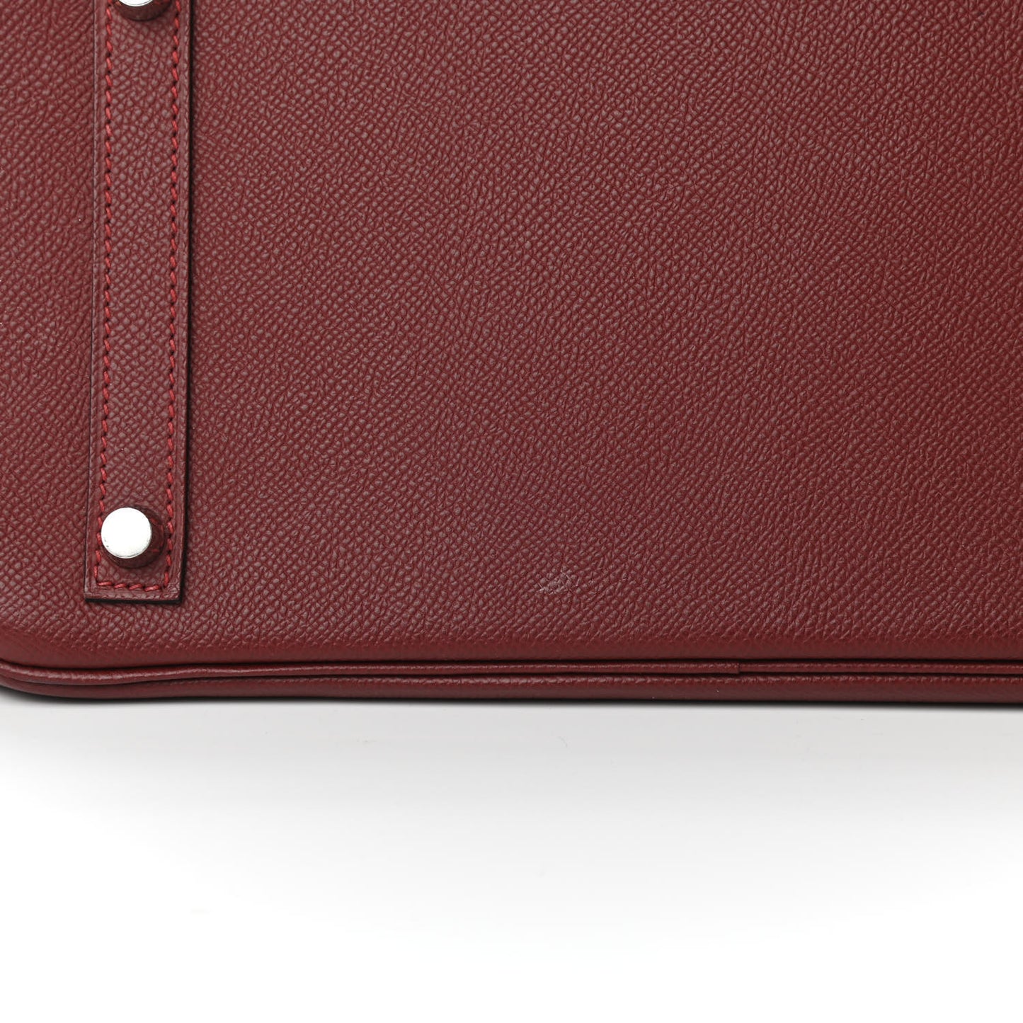 Epsom Birkin 30 Rouge H