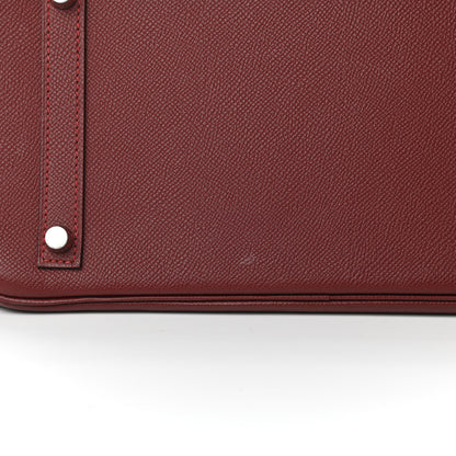 Hermes Epsom Birkin 30 Rouge H 9 of 10