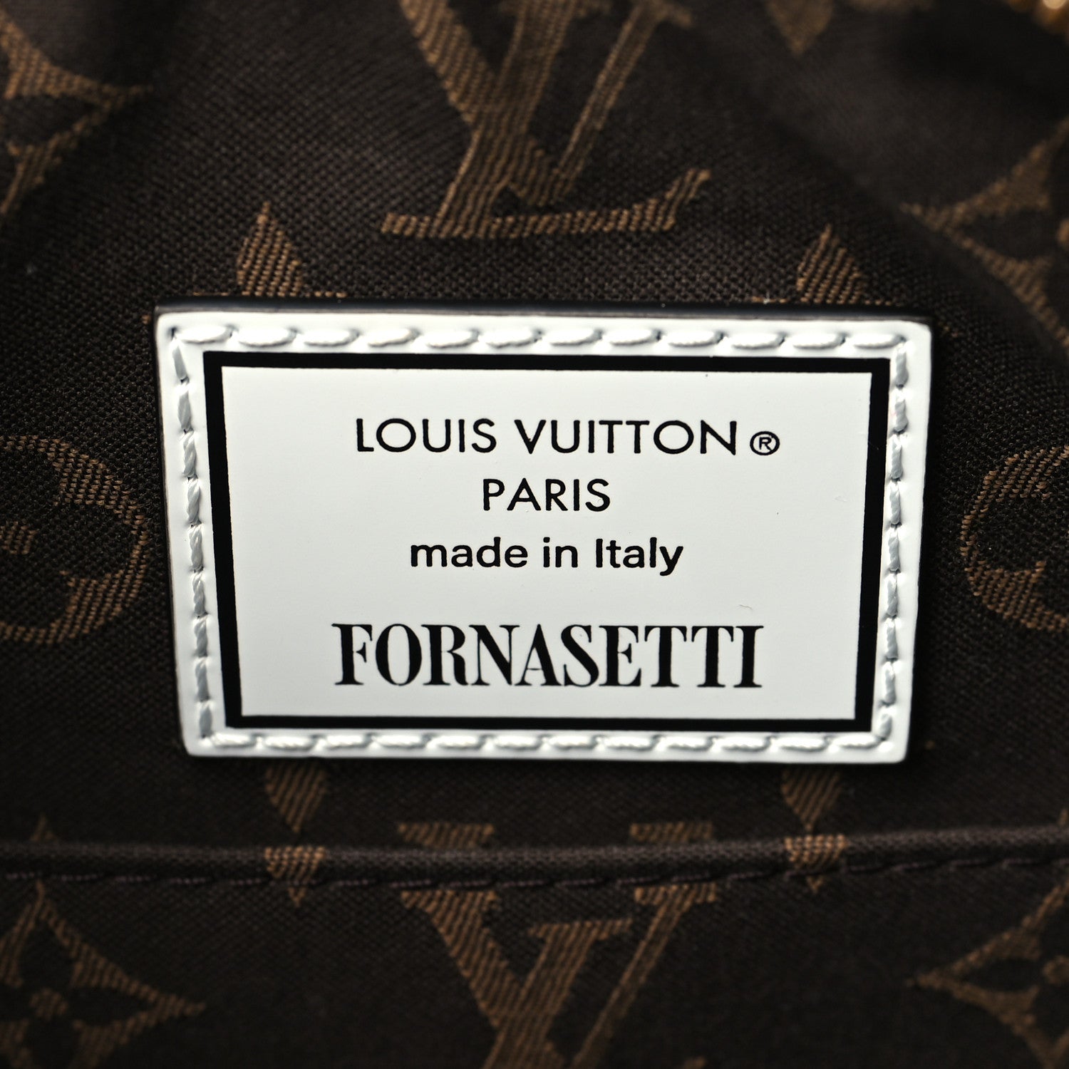 Louis Vuitton X FORNASETTI Calfskin Fornasetti Speedy Bandouliere 25 Gold 6 of 10