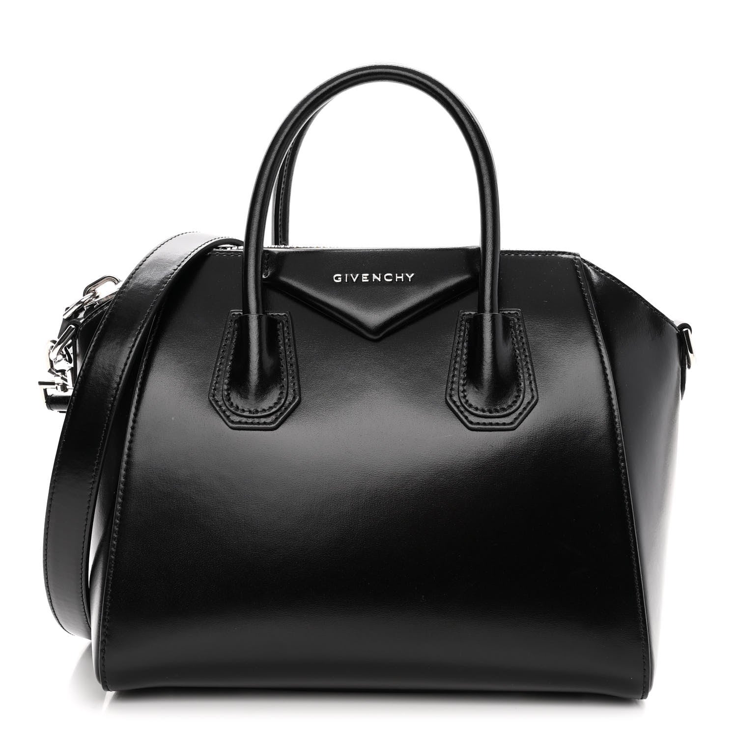 Givenchy Shiny Lord Calfskin Small Antigona Black 1 of 11