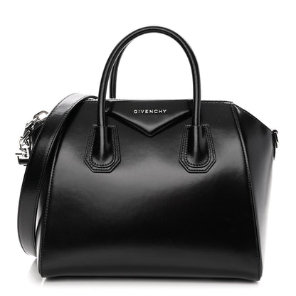 Givenchy Shiny Lord Calfskin Small Antigona Black 1 of 11