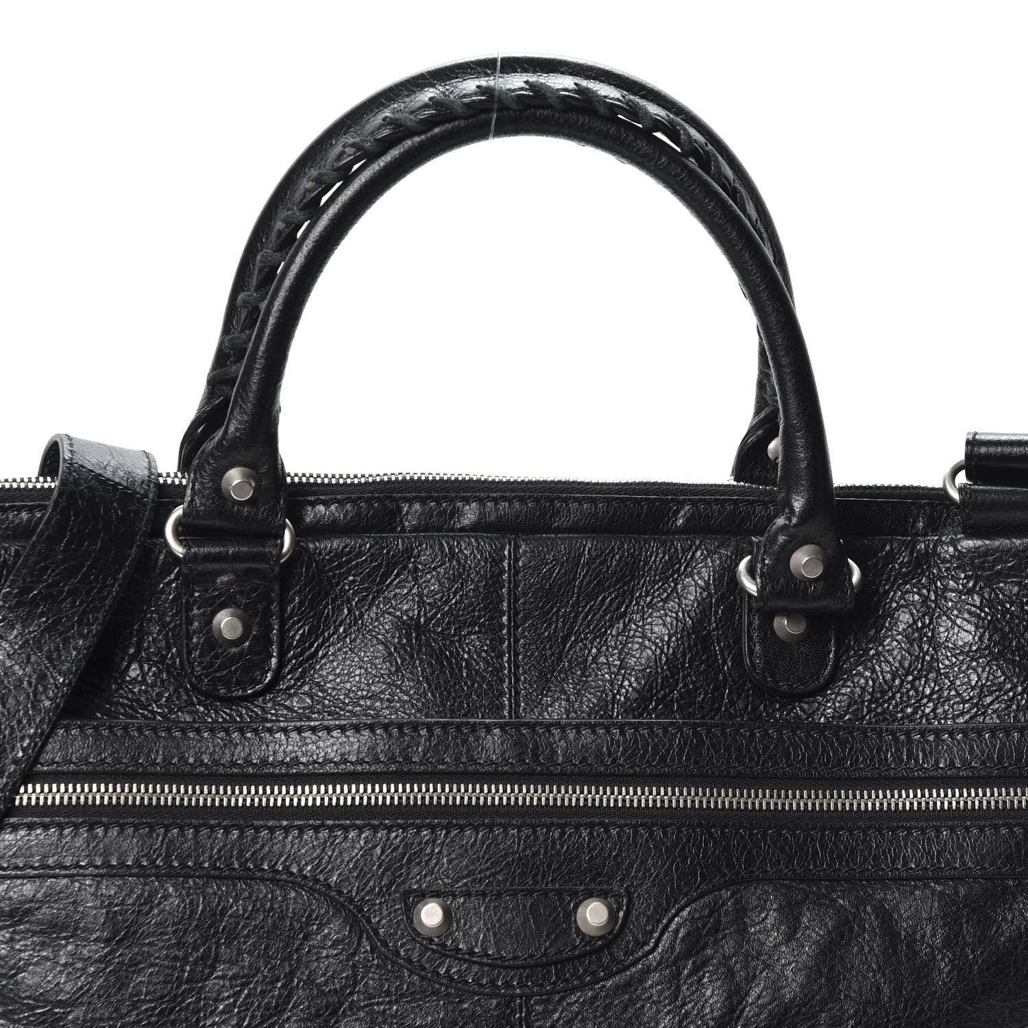 Balenciaga Agneau Briefcase Black 9 of 9