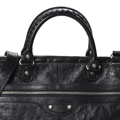 Balenciaga Agneau Briefcase Black 9 of 9