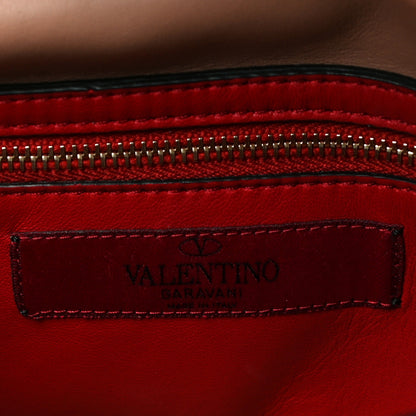 Valentino Garavani Nappa Medium Rockstud Spike Shoulder Bag Soft Noisette 5 of 9