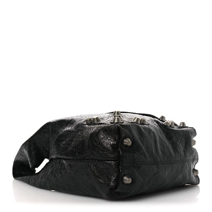 Balenciaga Agneau Arena Le Cagole Tote Black 4 of 10