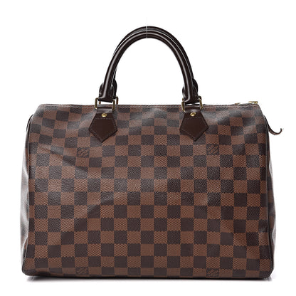 Louis Vuitton Damier Ebene Speedy 30 1 of 12