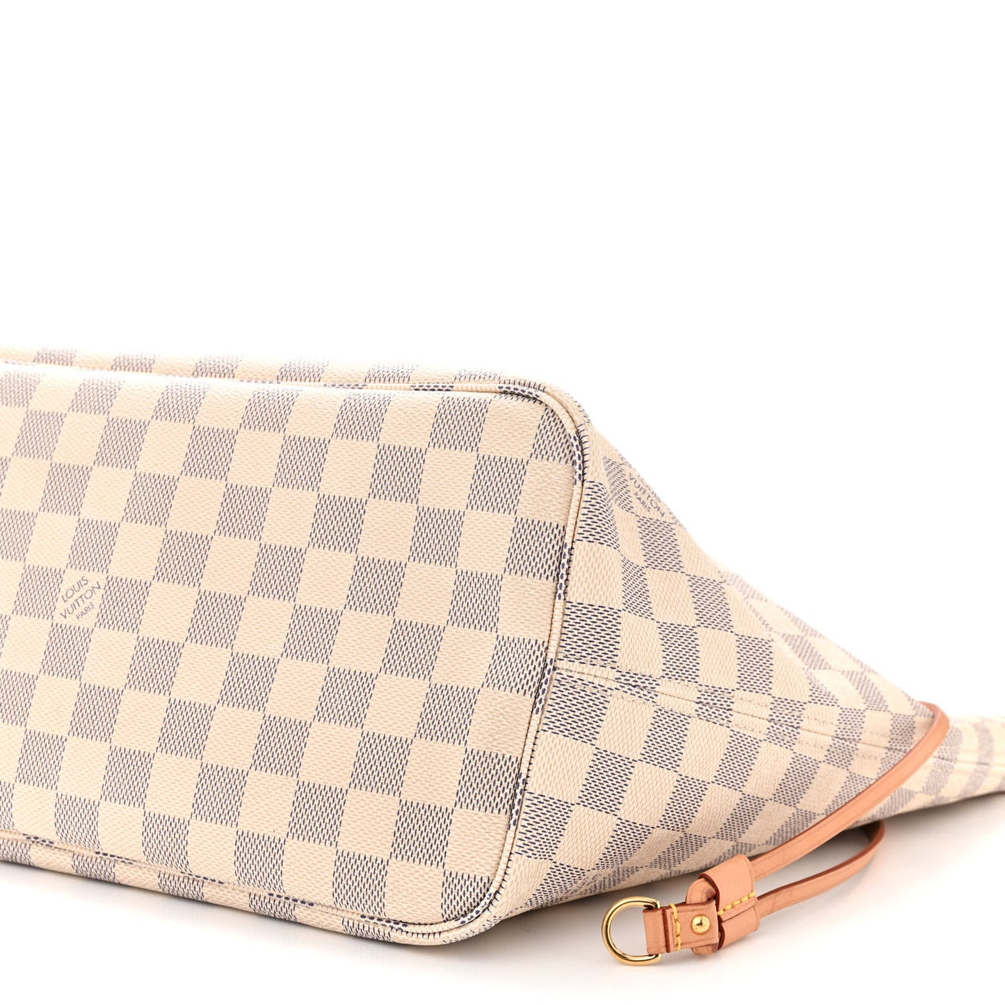 Damier Azur Neo Neverfull MM Rose Ballerine