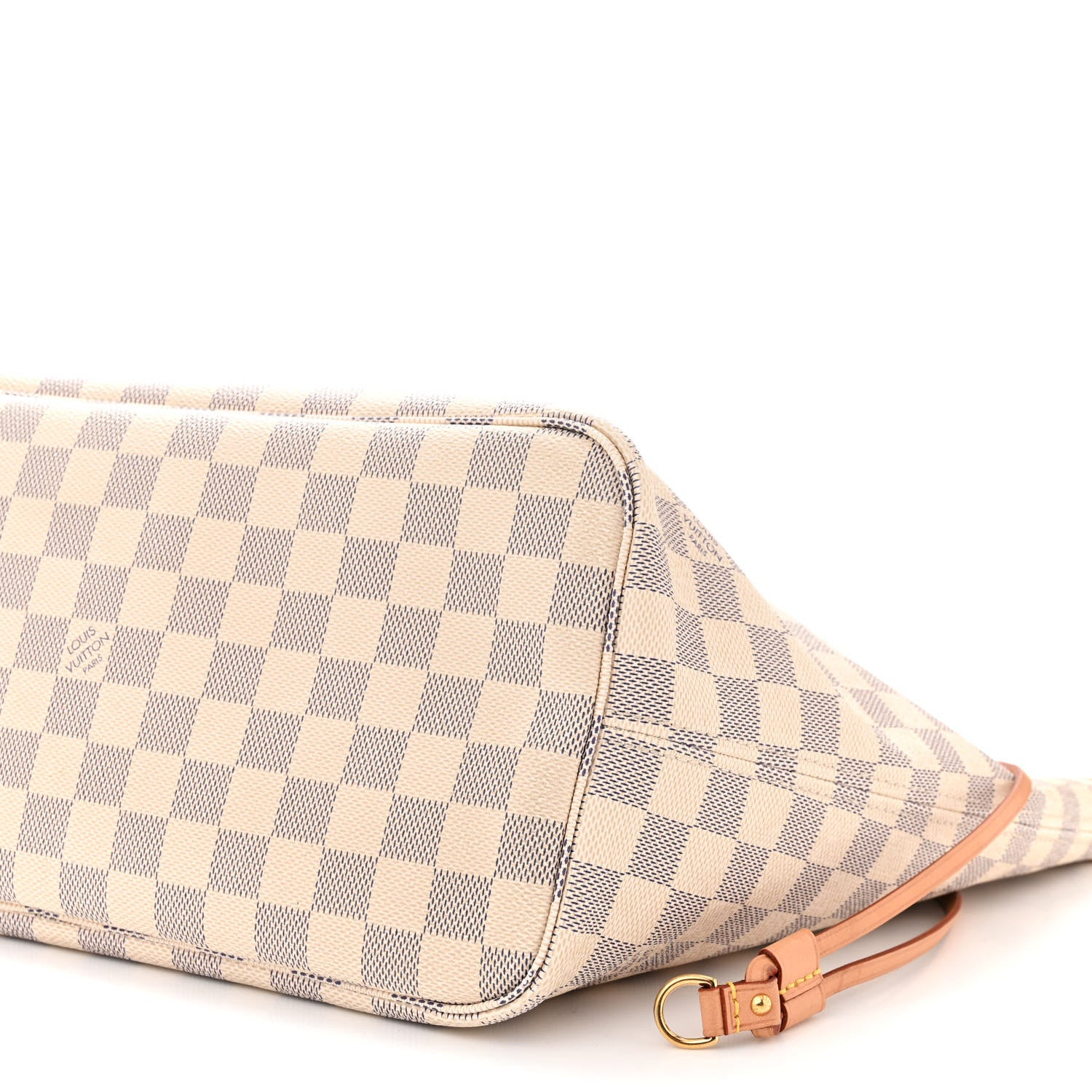 Louis Vuitton Damier Azur Neo Neverfull MM Rose Ballerine 10 of 10