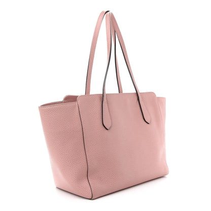 Gucci Dollar Calfskin Small Swing Tote Soft Pink 2 of 10