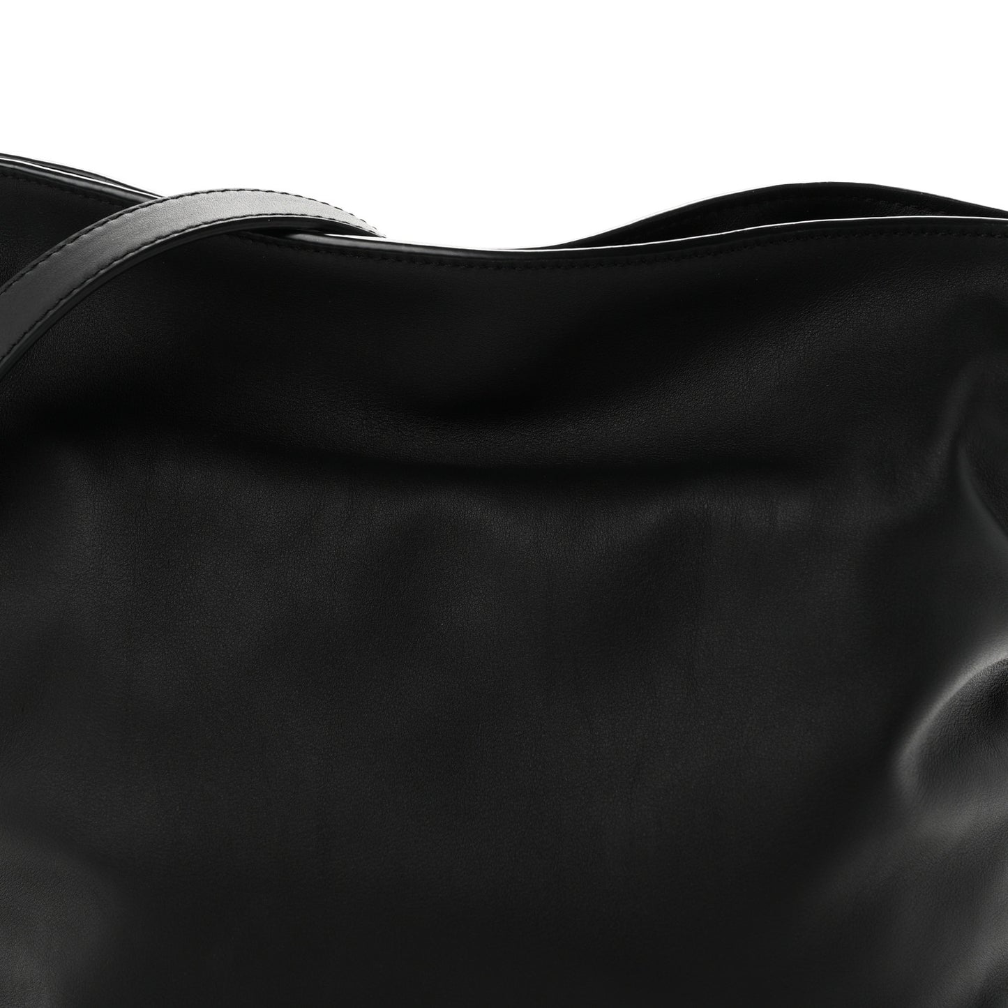Nappa Calfskin Medium Flamenco Knot Bag Black