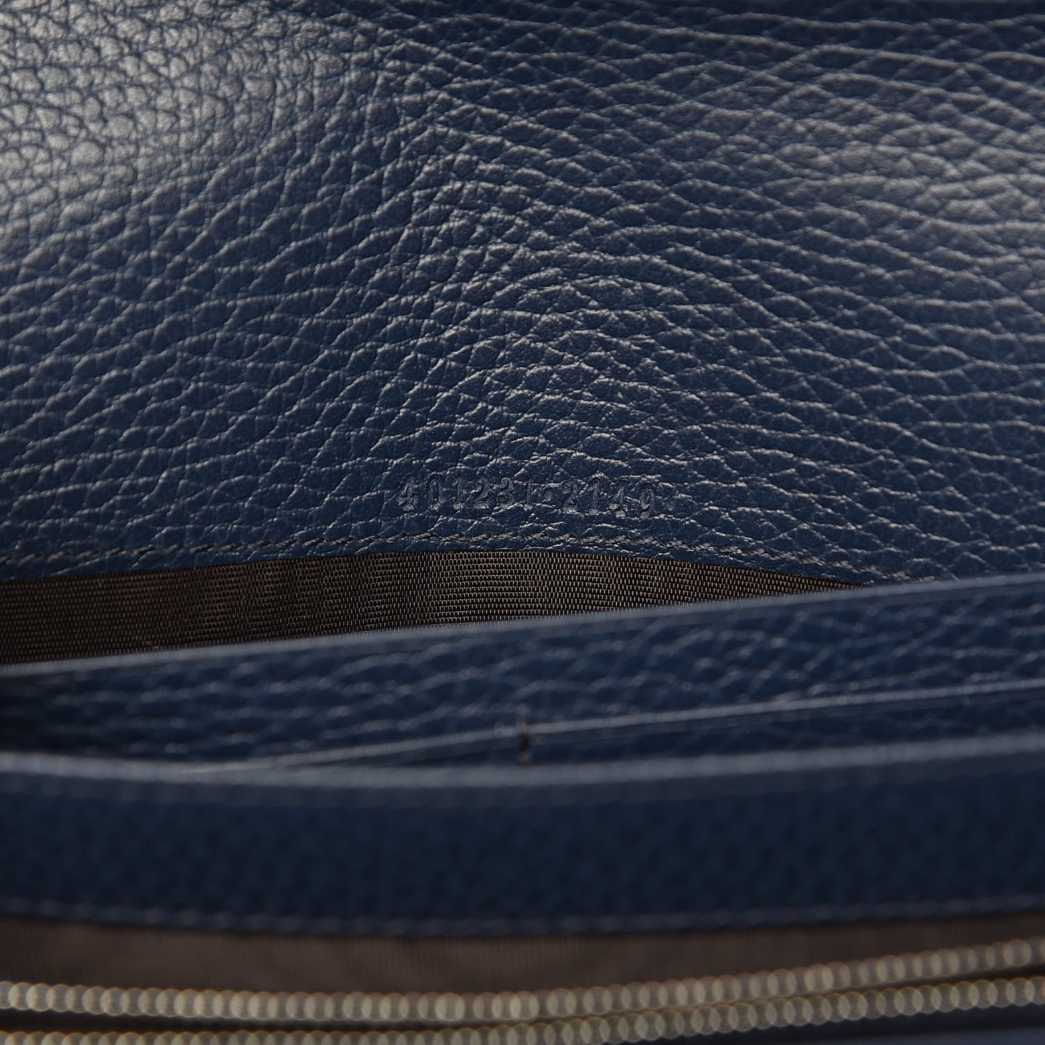 Gucci Dollar Calfskin Crystal Mini Dionysus Chain WalletCalfskin Mini Dionysus Chain Wallet Blue Agata Black Diamond 7 of 11