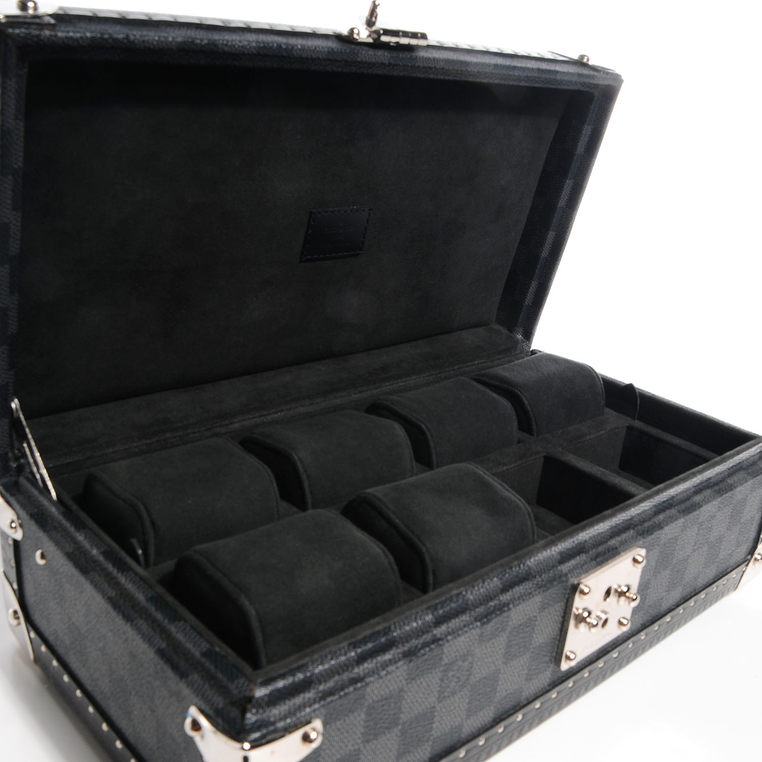 Louis Vuitton Damier Graphite 8 Watch Case 5 of 7