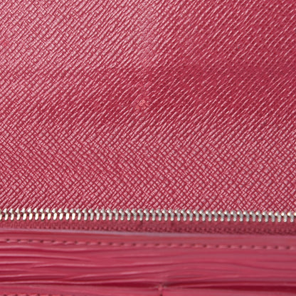 Louis Vuitton Epi Sarah Wallet NM Fuchsia 7 of 10