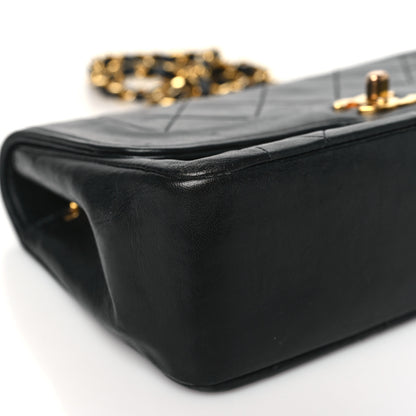 Chanel Lambskin Quilted Small Single Flap Black 9 of 10