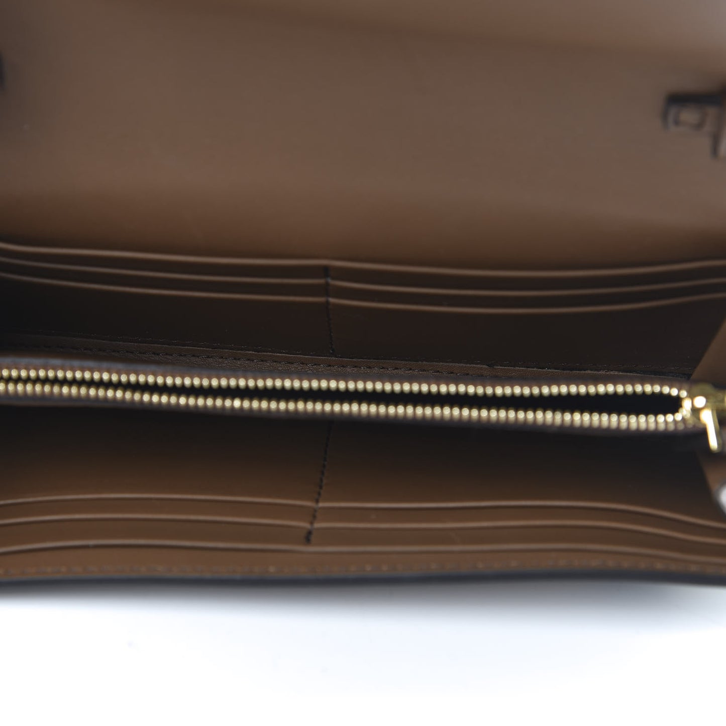 Derby Calfskin House Check Henley Wallet On Chain Tan