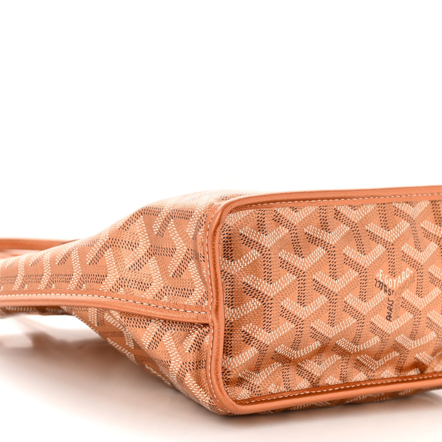 Goyard Goyardine Precious Metals Reversible Mini Anjou Rose Gold 14 of 17