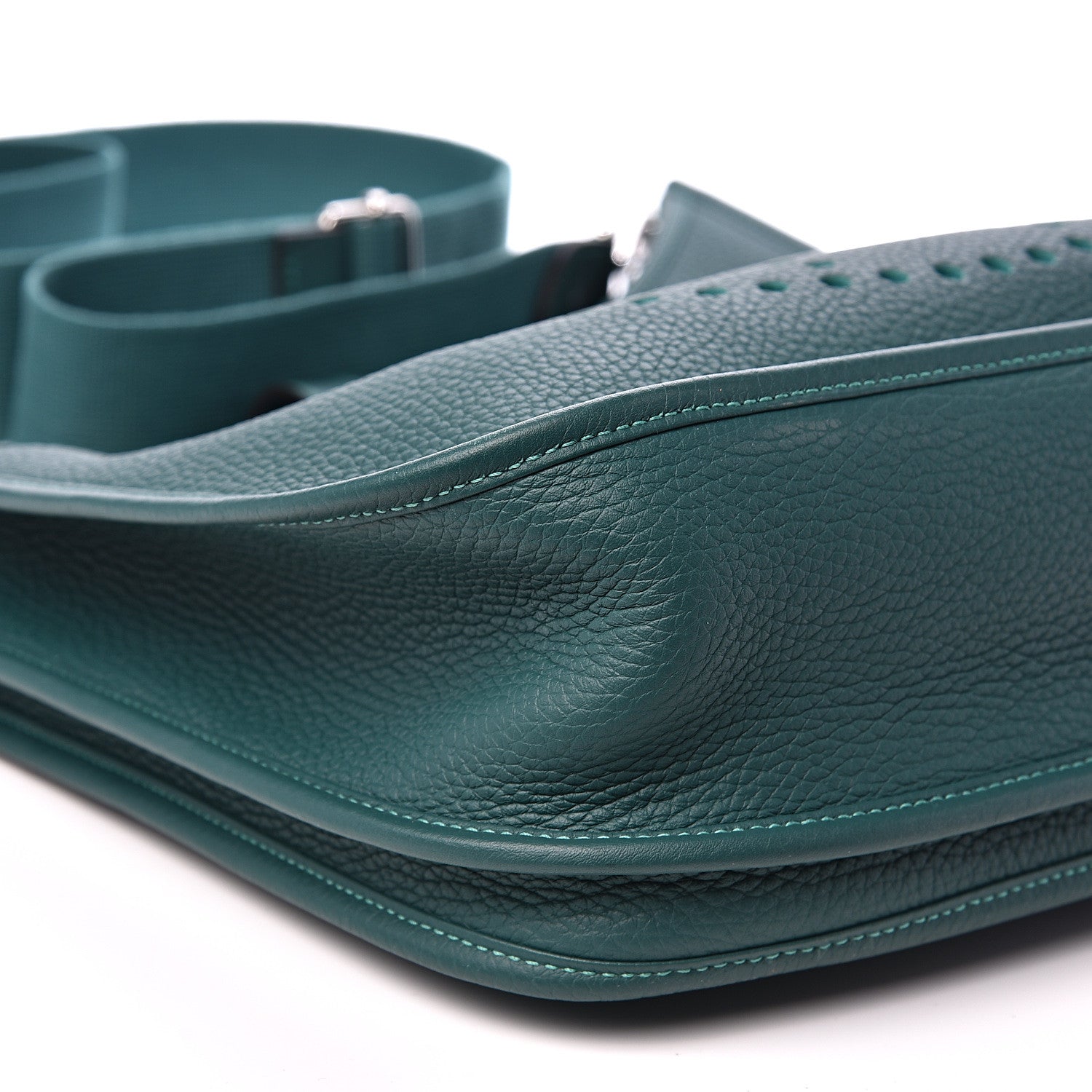 Hermes Taurillon Clemence Evelyne III GM Malachite 9 of 10