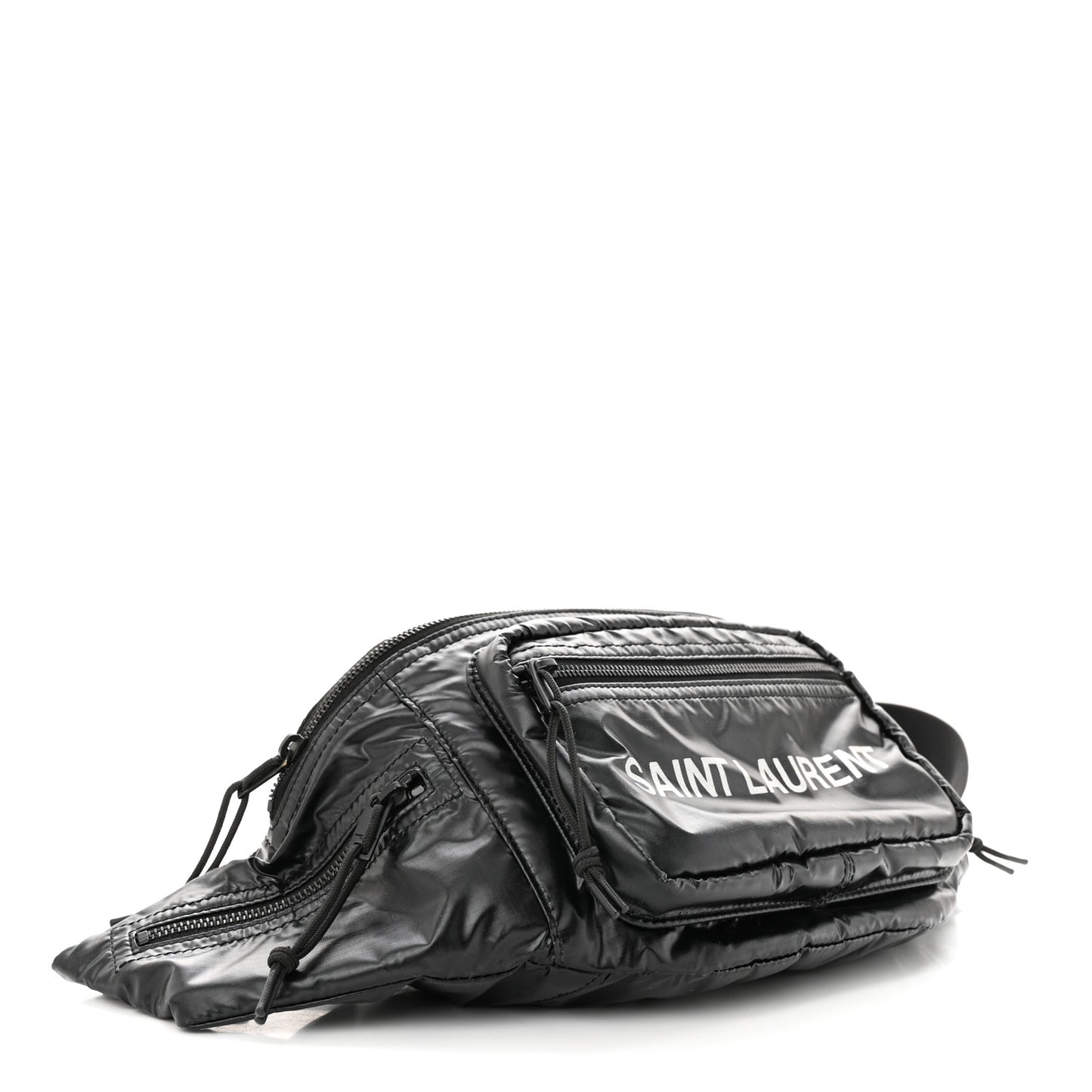 Nylon Logo Nuxx Body Belt Bag Black