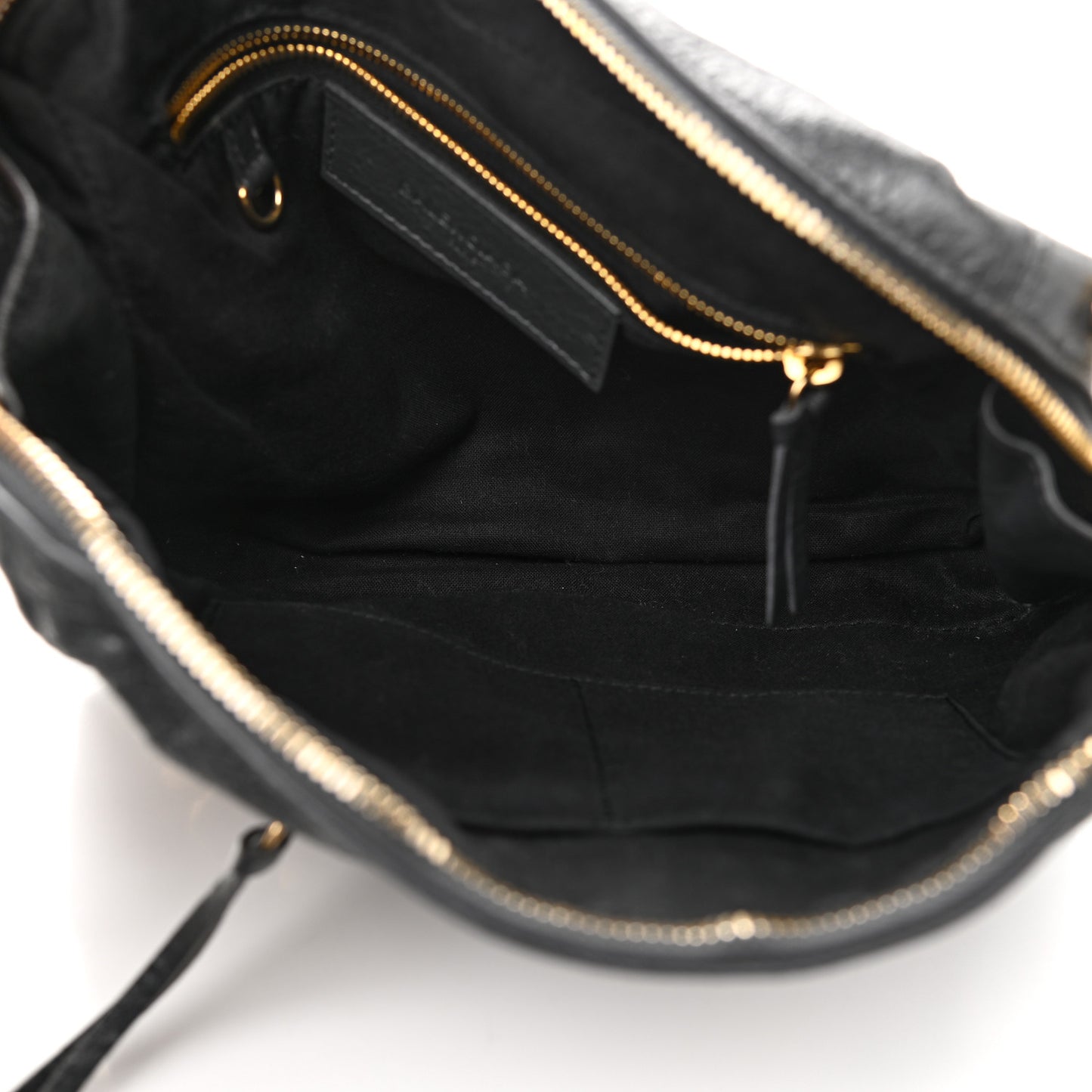 Agneau Gold Hardware XS Reporter Crossbody Grey