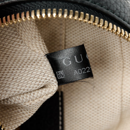 Gucci Pebbled Calfskin Small Soho Disco Bag Black 8 of 12