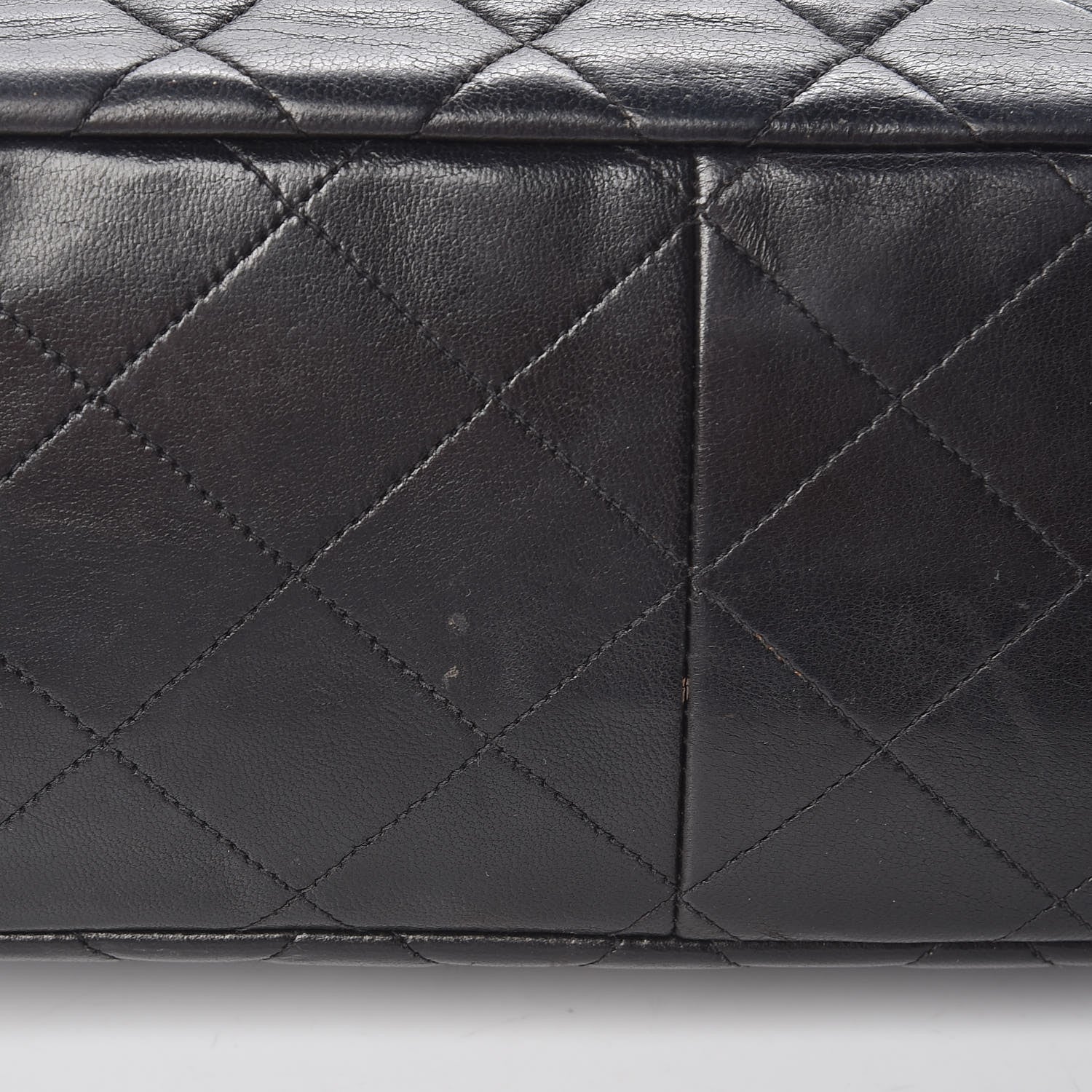 Chanel Lambskin Quilted Medium Double Sided Flap Black 18 of 18