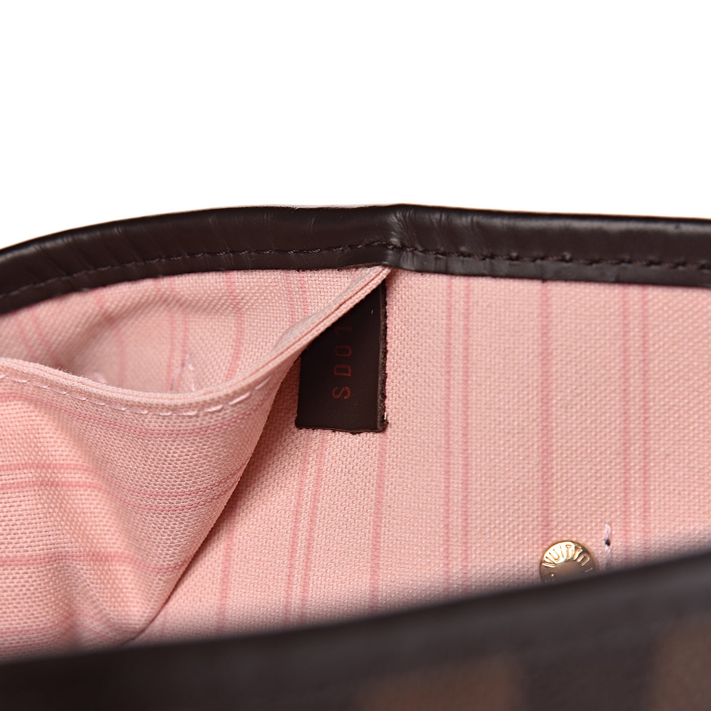 Damier Ebene Neo Neverfull MM Rose Ballerine