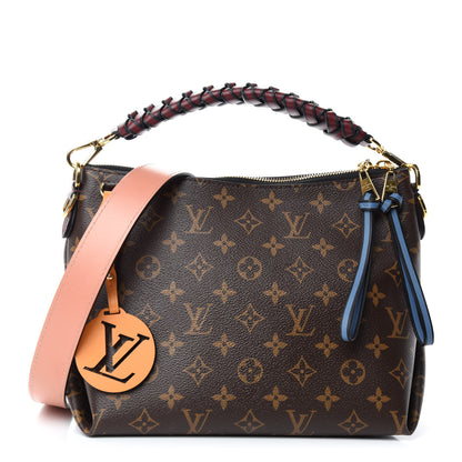Louis Vuitton Monogram Beaubourg Hobo Mini Bordeaux Red Peach Safran Blue Jean Blue 1 of 11