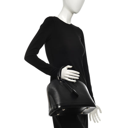 Louis Vuitton Epi Alma PM Black 2 of 6