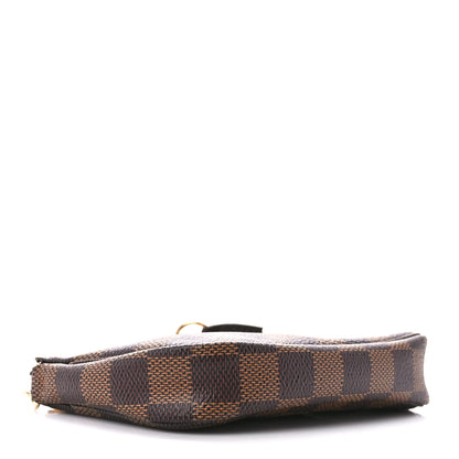 Louis Vuitton Damier Ebene Mini Pochette Accessories 4 of 10